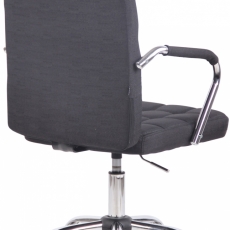 Kancelářská židle Terni, textil, černá - 4