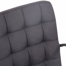 Kancelářská židle Terni, textil, černá - 5