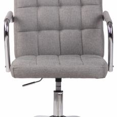 Kancelářská židle Terni, textil, šedá - 2