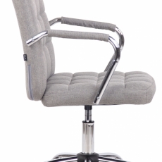 Kancelářská židle Terni, textil, šedá - 3