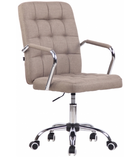 Kancelářská židle Terni, textil, taupe