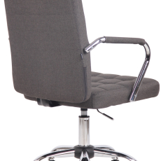 Kancelářská židle Terni, textil, tmavě šedá - 4