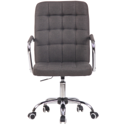 Kancelářská židle Terni, textil, tmavě šedá