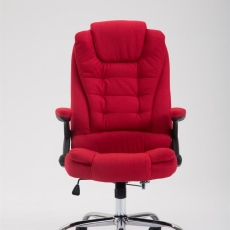 Kancelářská židle Thor, textil, červená - 1