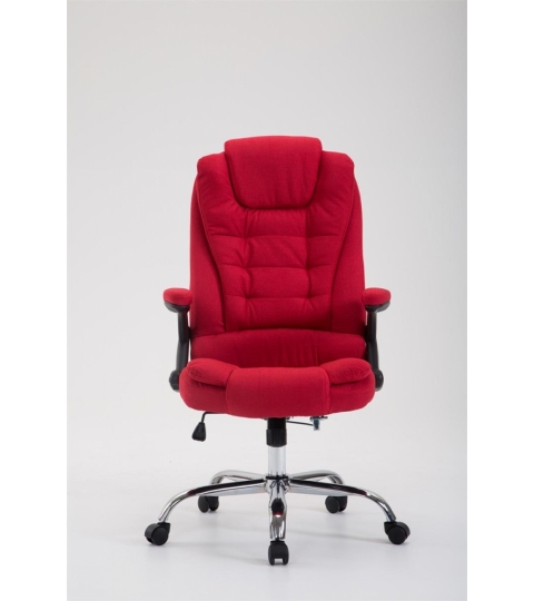 Kancelářská židle Thor, textil, červená