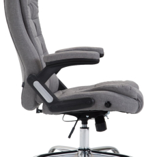 Kancelářská židle Thor, textil, šedá - 3