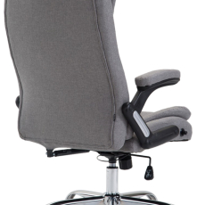 Kancelářská židle Thor, textil, šedá - 4