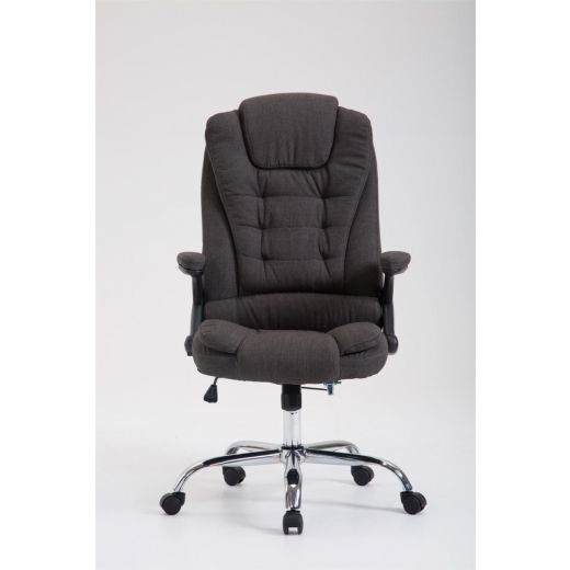 Kancelářská židle Thor, textil, tmavě šedá - 1