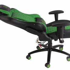 Kancelářská židle Tommy, černá / zelená - 7