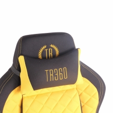 Kancelářská židle Tony, černá / žlutá - 5
