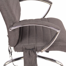 Kancelářská židle Valais, tmavě šedá - 7