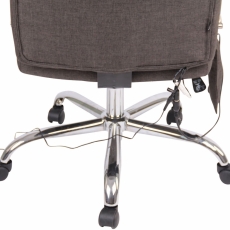 Kancelářská židle Valais, tmavě šedá - 8