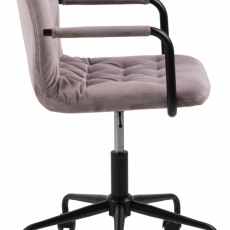 Kancelářská židle Wendy, tkanina, růžová - 3