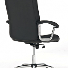 Kancelářská židle Winston, syntetická kůže, černá - 4