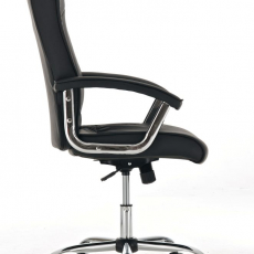 Kancelářská židle Winston, syntetická kůže, černá - 3