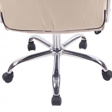Kancelářská židle Winston, textil, krémová - 8