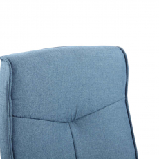 Kancelářská židle Winston, textil, modrá - 7