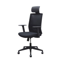 Kancelárske kreslo Berry HB, textil, čierne