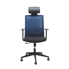 Kancelárske kreslo Berry HB, textil, tmavomodré - 3