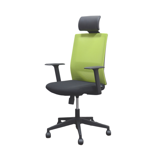 Kancelárske kreslo Berry HB, textil, zelené - 1