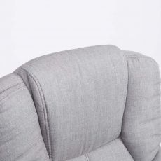 Kancelářské křeslo, BIG Xantos, textil, šedá - 5