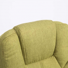 Kancelářské křeslo, BIG Xantos, textil, zelená - 4