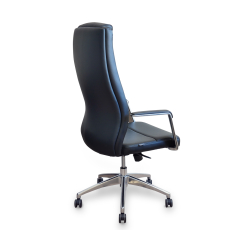 Kancelářské křeslo Bogart HB, syntetická kůže, černá - 3