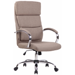 Kancelárske kreslo Bradford, textil, taupe