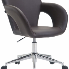 Kancelářské křeslo Edison, hnědá - 1