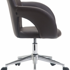 Kancelářské křeslo Edison, hnědá - 3