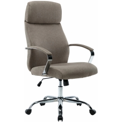 Kancelárske kreslo Faro, textil, taupe