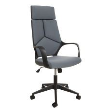 Kancelárske kreslo Force Black, textil, šedá - 2