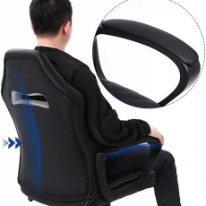 Kancelářské křeslo Gisel, černá - 9