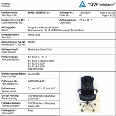 Kancelárske kreslo Hellen, čierna - 3