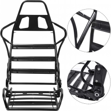 Kancelářské křeslo Ines, černá / maskáč - 4