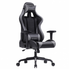 Kancelářské křeslo Ines, černá / šedá - 1