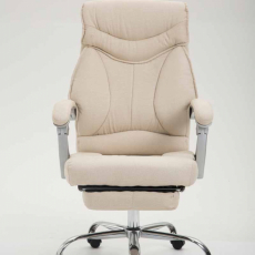 Kancelářské křeslo Iowa, textil, krémová - 2