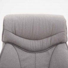 Kancelářské křeslo Iowa, textil, šedá - 7