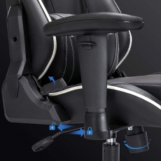 Kancelářské křeslo Irma, černá  - 4