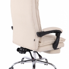 Kancelárske kreslo Power, textil, krémová - 3