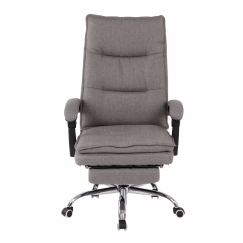 Kancelářské křeslo Power, textil, šedá