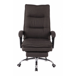 Kancelářské křeslo Power, textil, tmavě šedá
