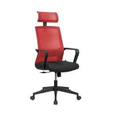 Kancelárske kreslo Smart HB, textil, červené - 3