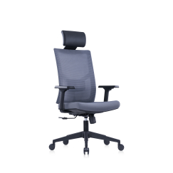 Kancelářské křeslo Snow HB, textil, světle šedá
