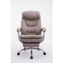 Kancelářské křeslo Troy, textil, taupe