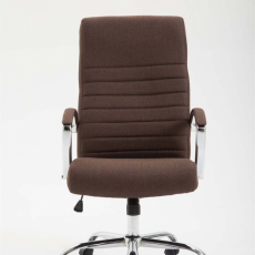 Kancelářské křeslo Valais, textil, hnědá - 2