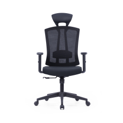 Kancelářské židle Brixxen HB, textil, černá / černá