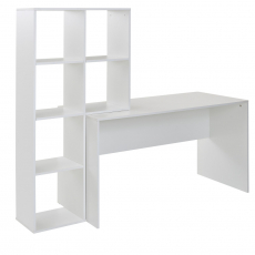 Kancelársky stôl Delik, 170 cm, biela - 8