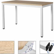 Kancelársky stôl Dolly, 120 cm, biela - 7