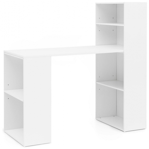 Kancelársky stôl Greg, 120 cm, biela - 1